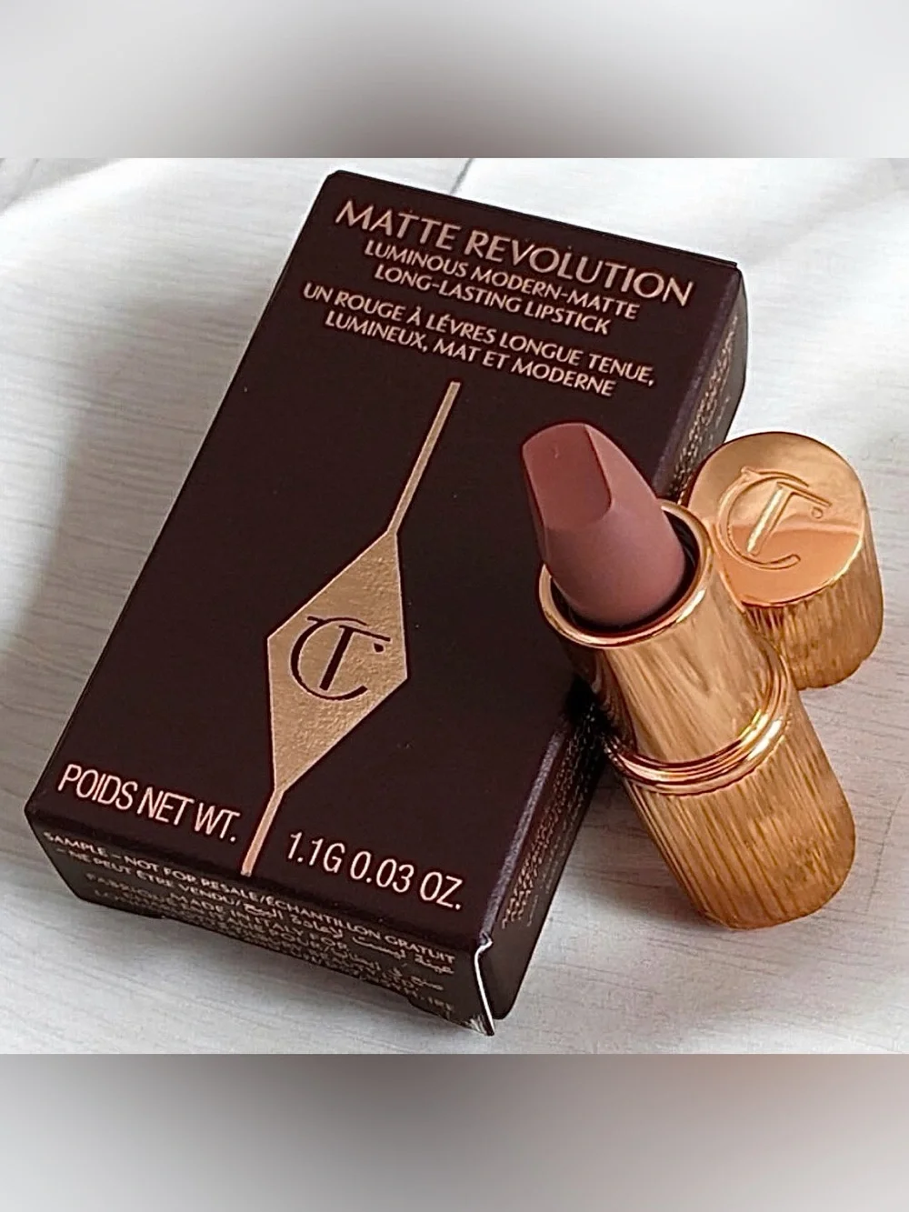 Charlotte Tilbury Pillow Talk Lipstick mini travel bundle. NIB